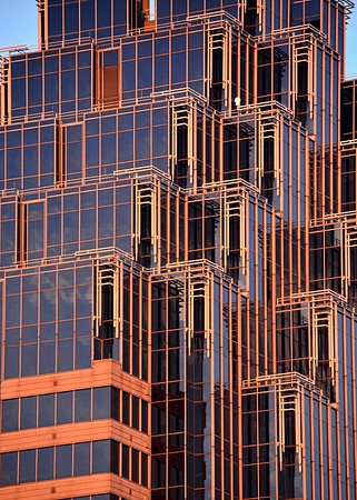 Morning office block