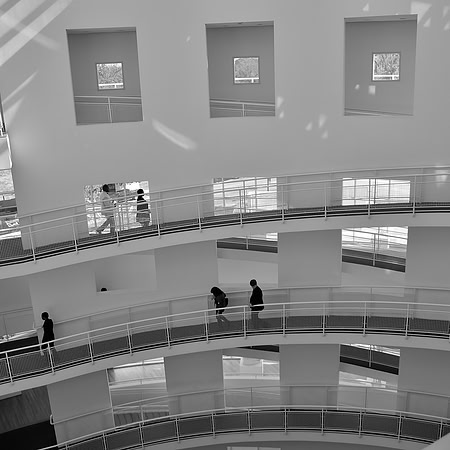 Museum stairs