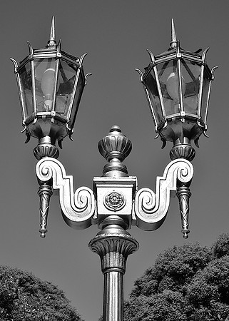 Lamps in park II