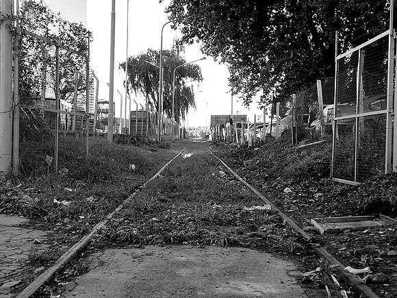 A train line to nowhere