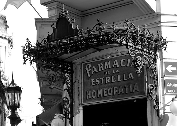 Old style shop enterance