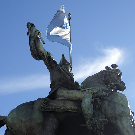 Man on horse