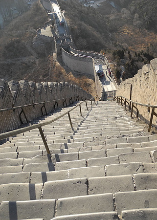 The long way down