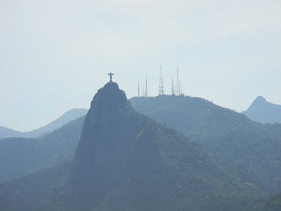 Christ in the distance