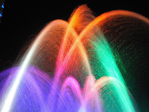 fountains of colour